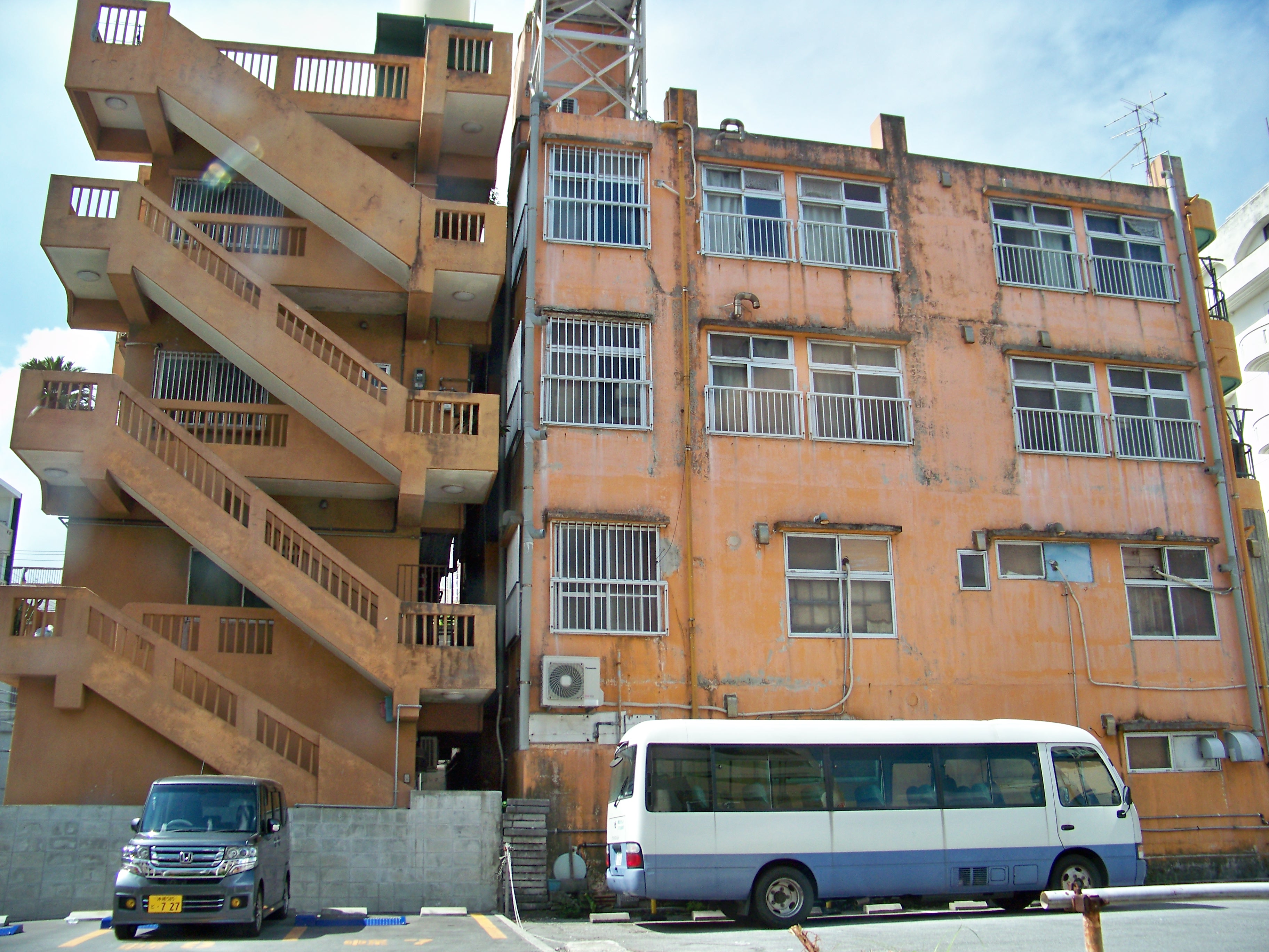 And its weathered old buildings...