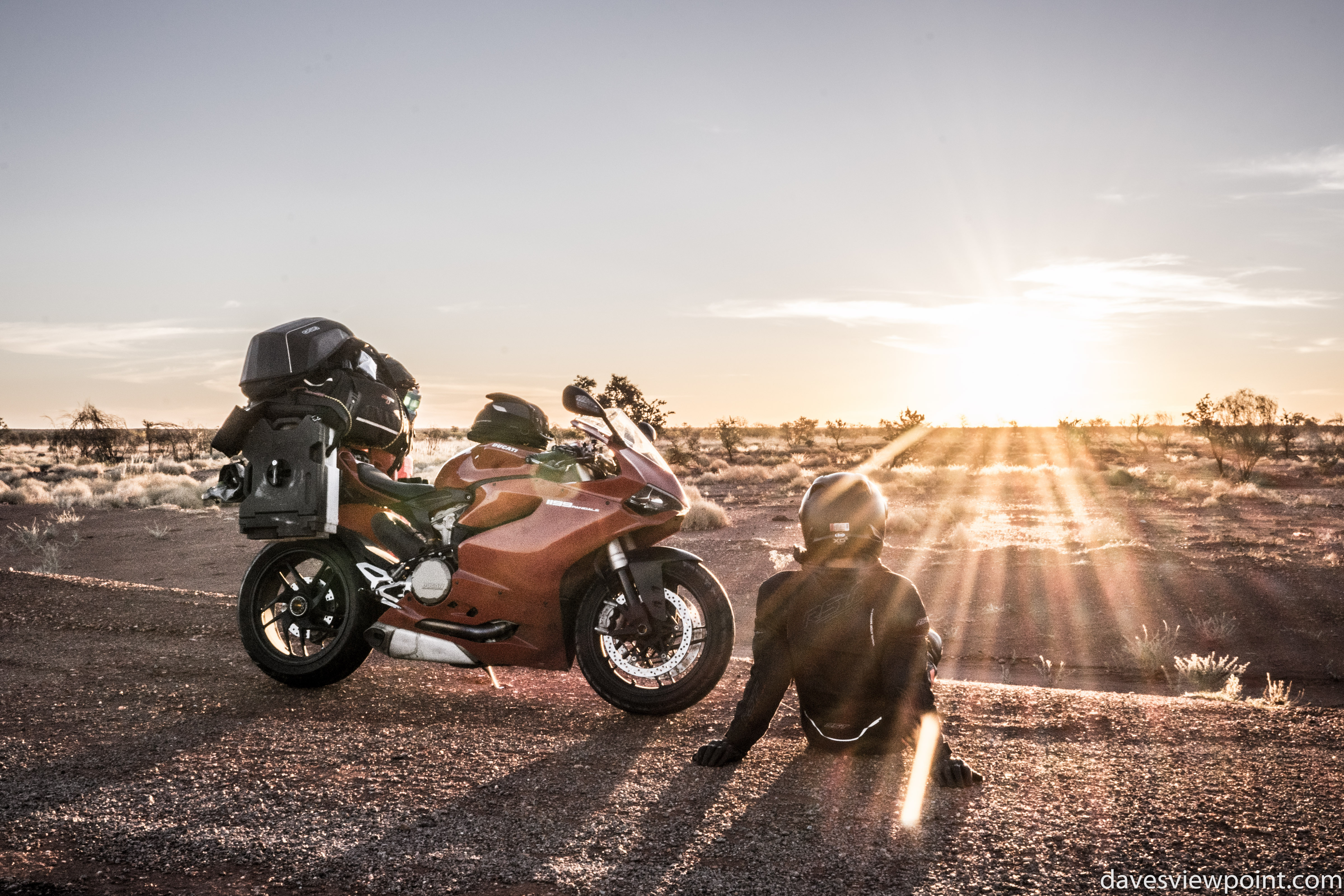 Just a short break off the highway...