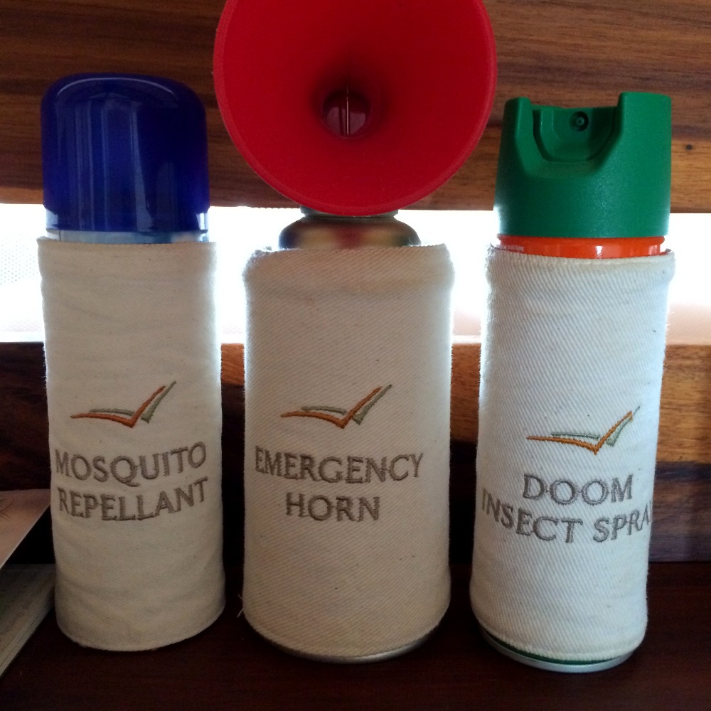 Amenities Kit at the lodges