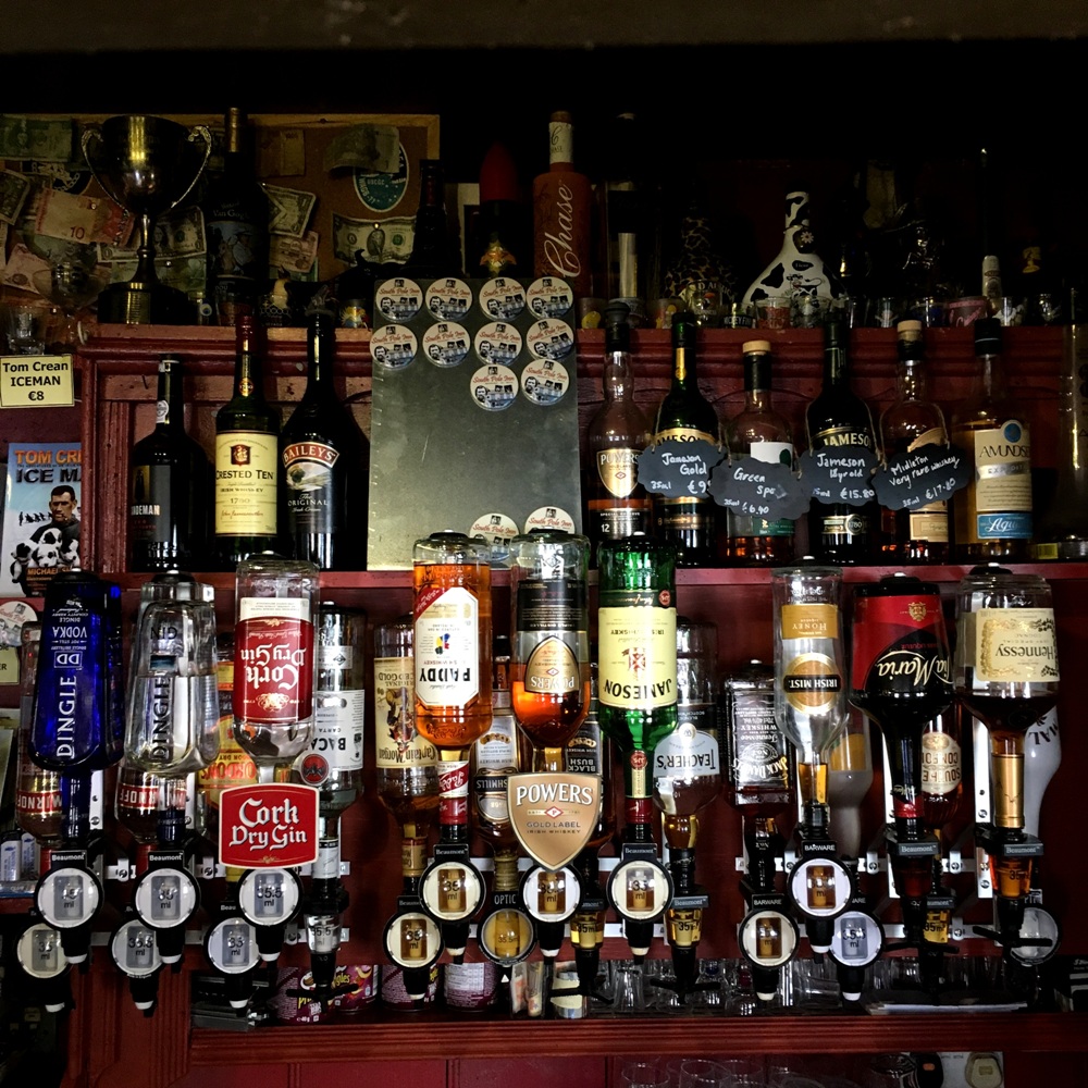 Bar at the South Pole Inn, formerly owned by explorer Tom Crean.