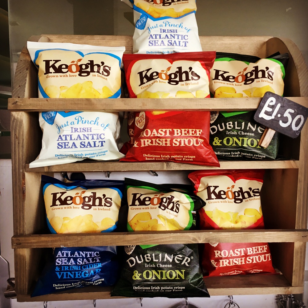 The flavors of Ireland.