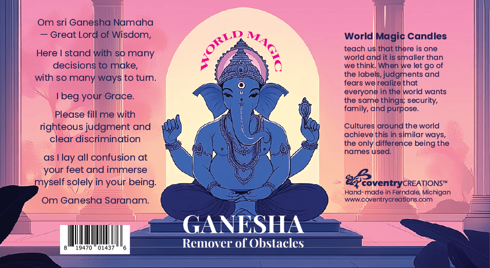 Coventry Creations: Ganesha Candle
