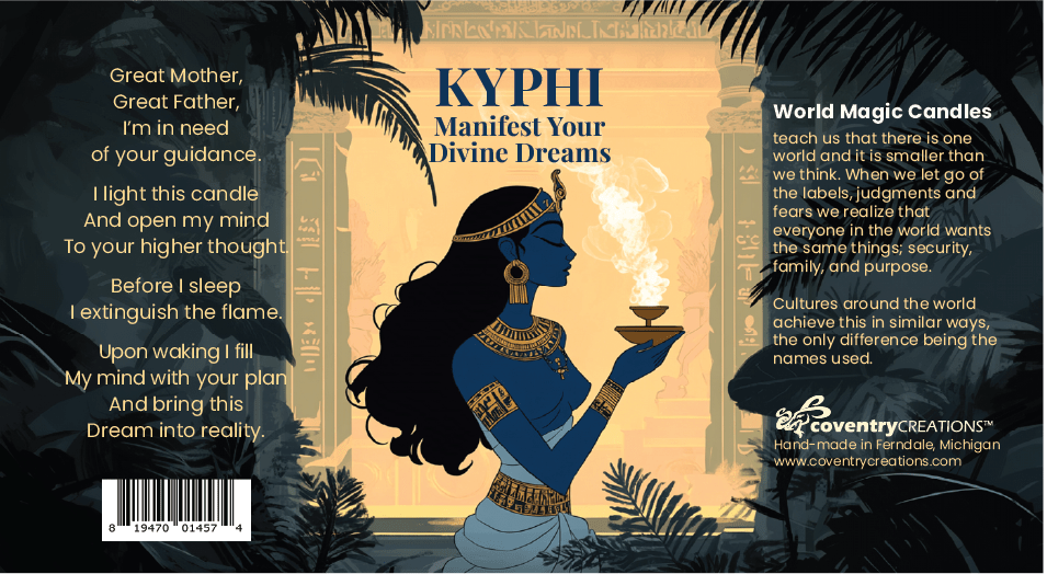 Coventry Creations: Kyphi Candle