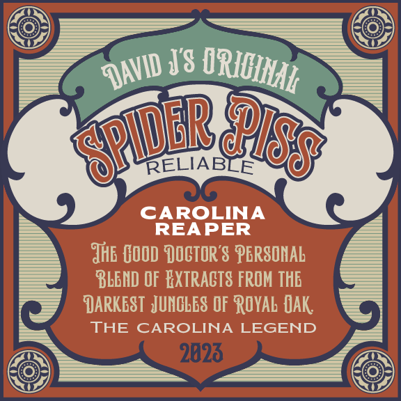 David J's Original: Spider Piss