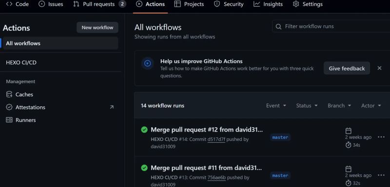 Hexo Github Actions Ci Cd - Elegant Ocean Art - Full HD