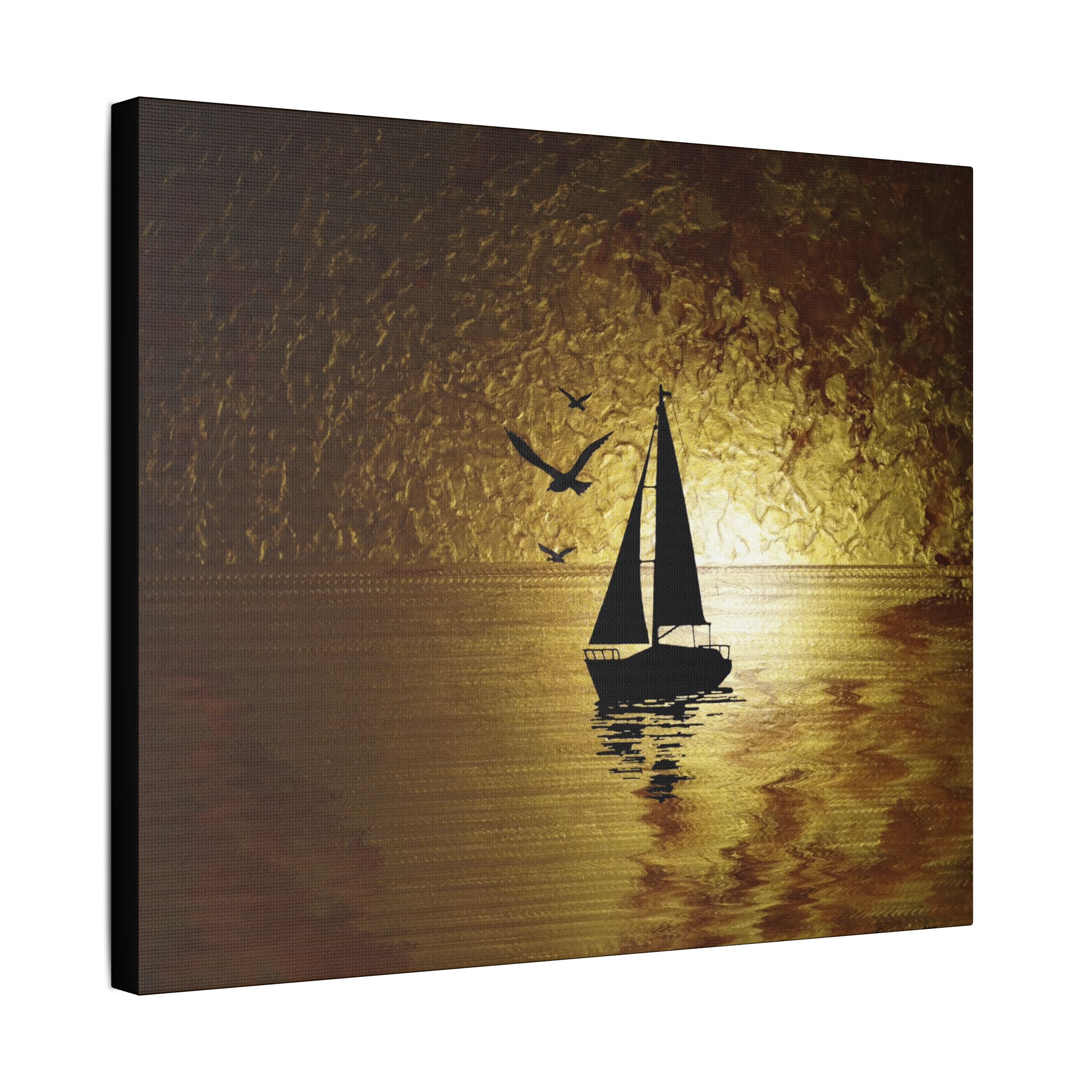 Golden Journey - Last Moments - Printed on Satin Canvas