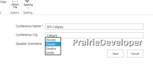 Lookup Field with Distinct Values - Customize SharePoint Forms With KendoUI Grid