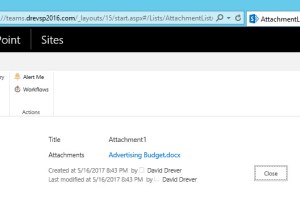 How to Delete a SharePoint List Item Attachment with PowerShell - After the Script