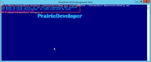 Using PowerShell to Access Data In External Lists - InternalListRunningCode