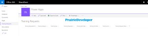 Creating a PowerApp from a SharePoint List - List View