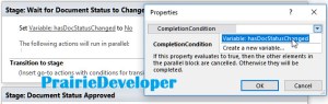 Best Practices in Waiting for a Value to Change in a SharePoint Designer Workflow - Set Exit Variable