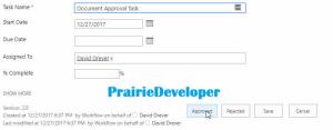 SharePoint Workflow Stuck at Starting or Started - Task Approval