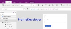 Updating a Data Card from a Button - Update Button