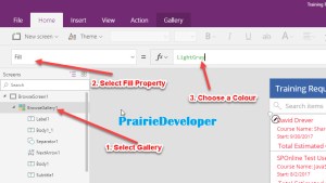 Configure Your Data Cards to Look Like Data Cards - Setting the Fill Colour
