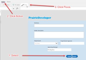 Starting a Microsoft Flow from a PowerApp - Add Flow to PowerApp
