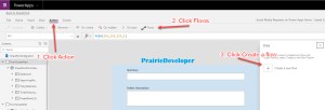 Starting a Microsoft Flow from a PowerApp - Create Flow From PowerApp