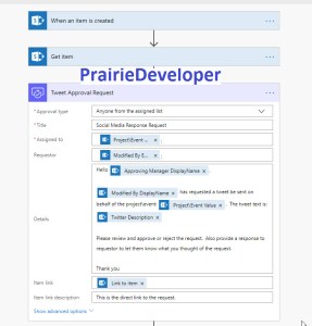 Capture Comments from the Approver in Microsoft Flow - Start Approval Process