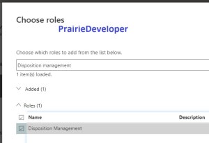 Information and Records Management in M365 - Disposition Reviews - Add Role to Admin Role