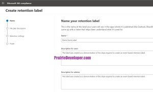 Create Event-Based Label 2