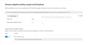 Dynamically Assign Retention Labels with Adaptive Scopes - SelectAdaptiveScope