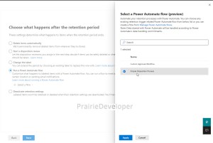 Create a Simple Power Automate Disposition Review - SetRunPowerAutomateFlow