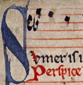 ancient music manuscript