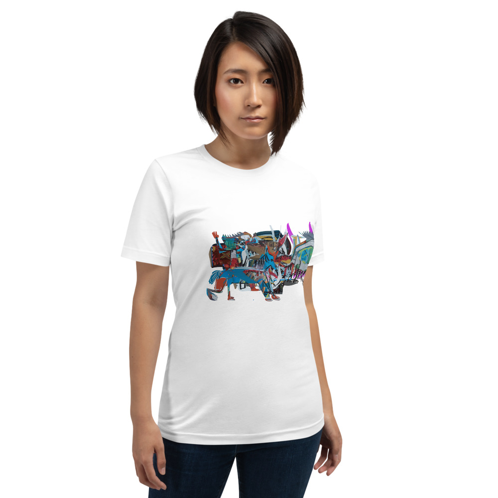 Beautiful and WIld no.17 - David Hinnebusch Comix - Short-Sleeve Unisex T-Shirt