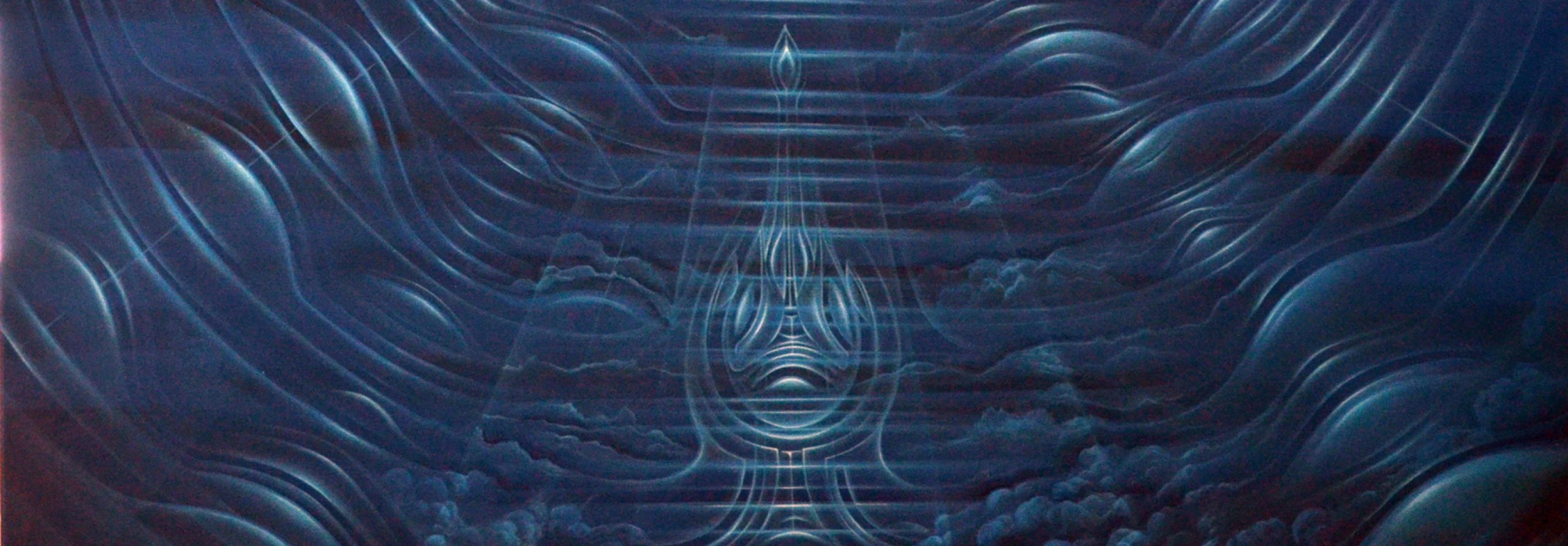 "Soultrip II", Acryl on Canvas, 2012, 100cm x 100cm