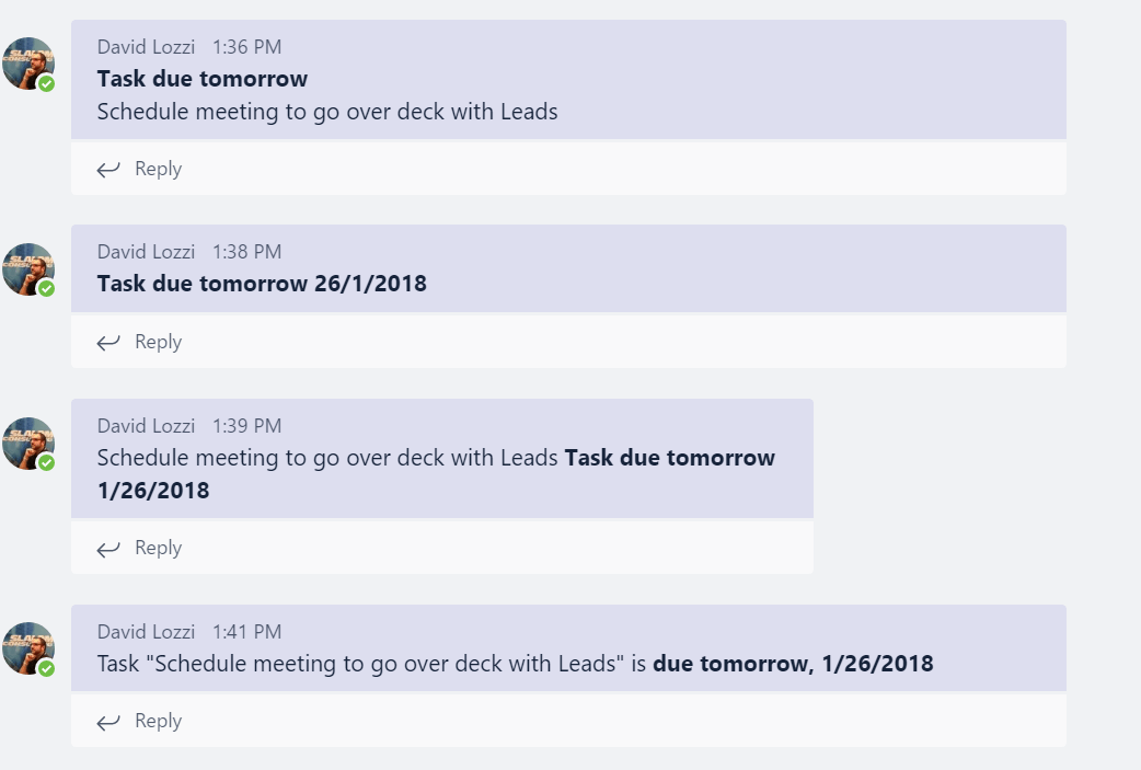 Use Microsoft Flow to remind the Team of due dates from Planner – David ...