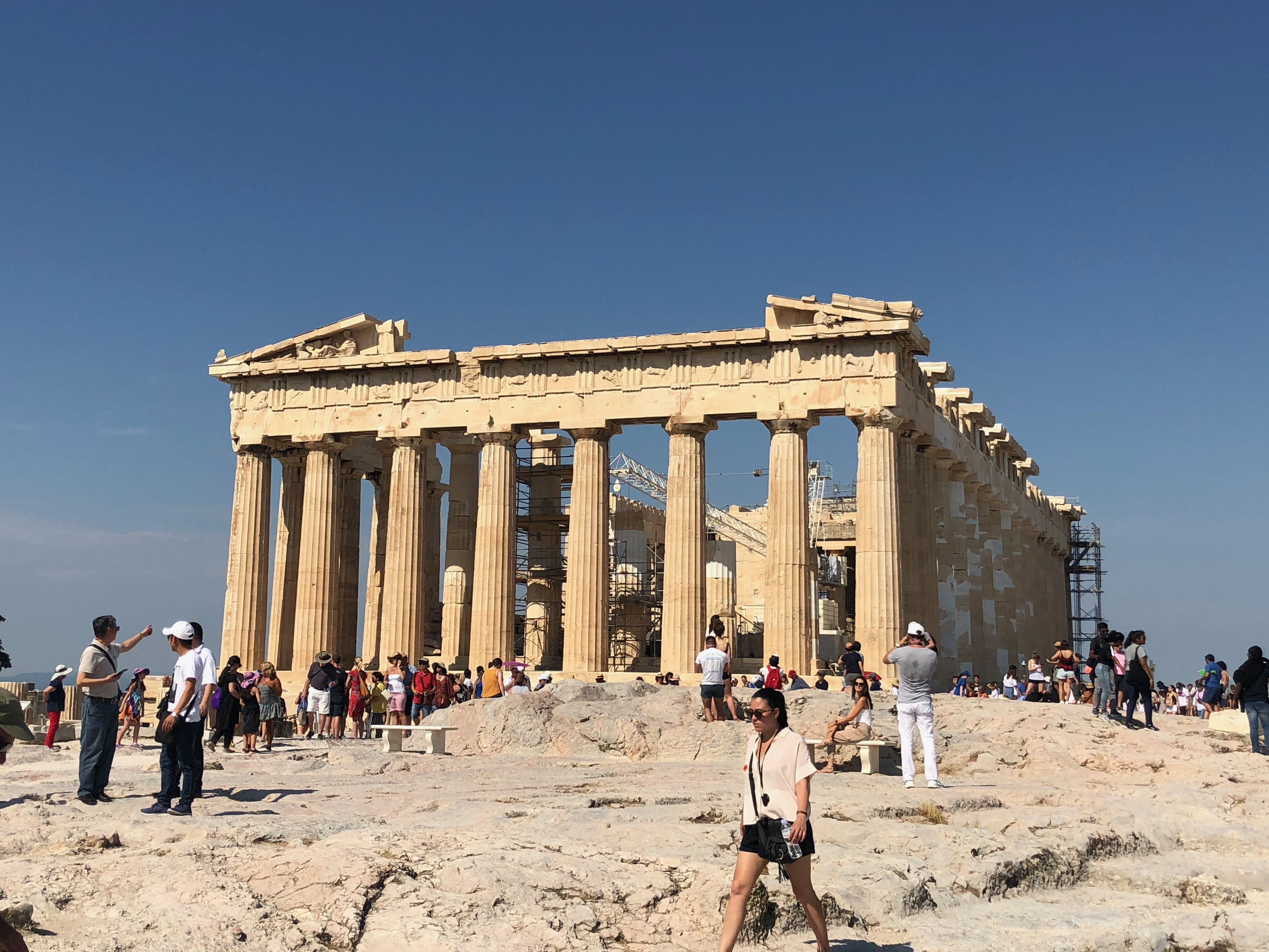 The Parthenon in Athens