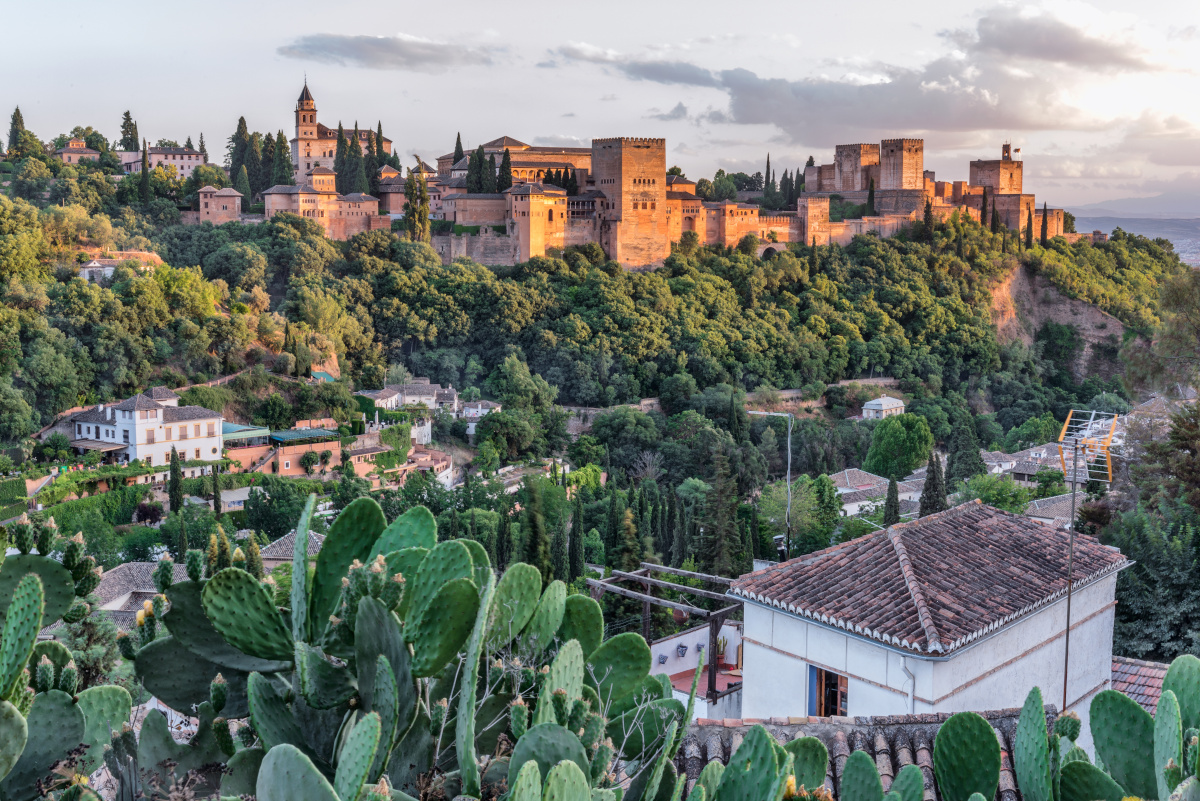 Alhambra seen from the Sacromonte