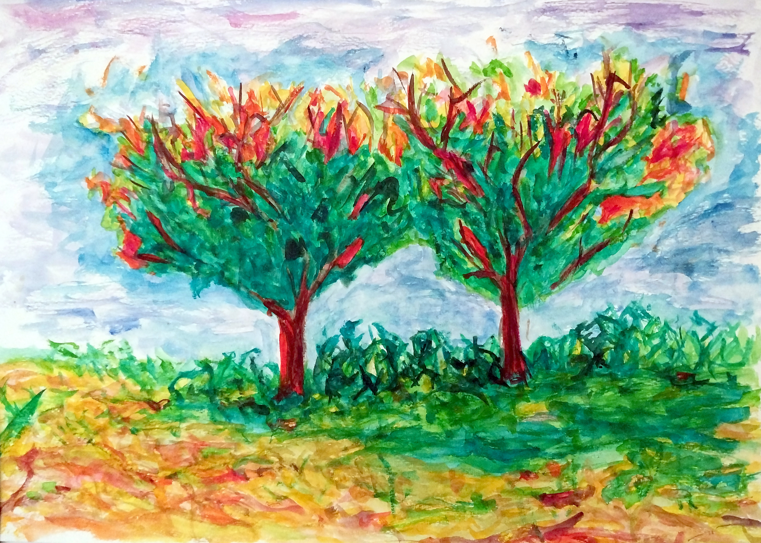 Emoted Trees