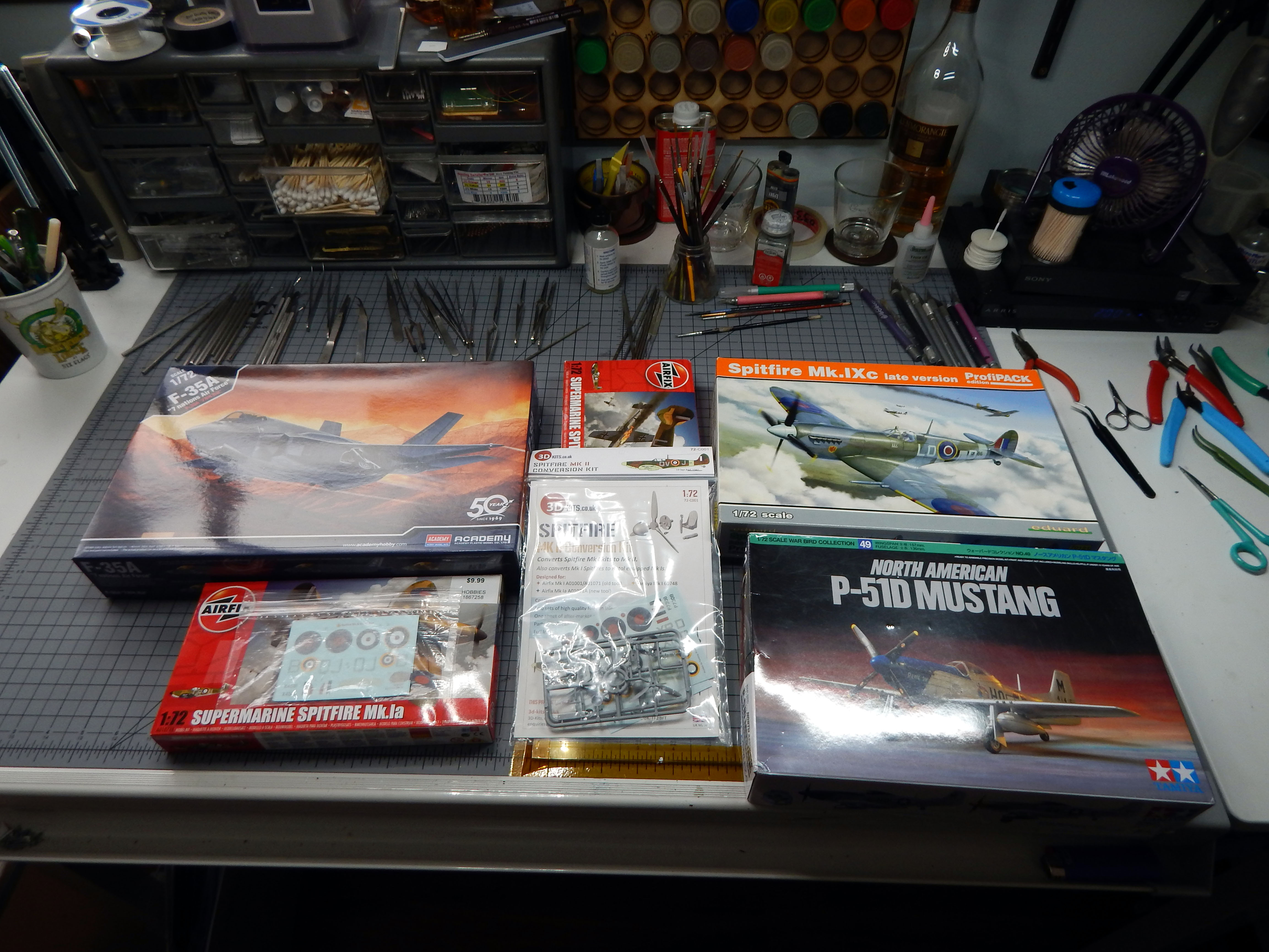 Next up – Multi-Aircraft Commission Build – Davids Scale Models