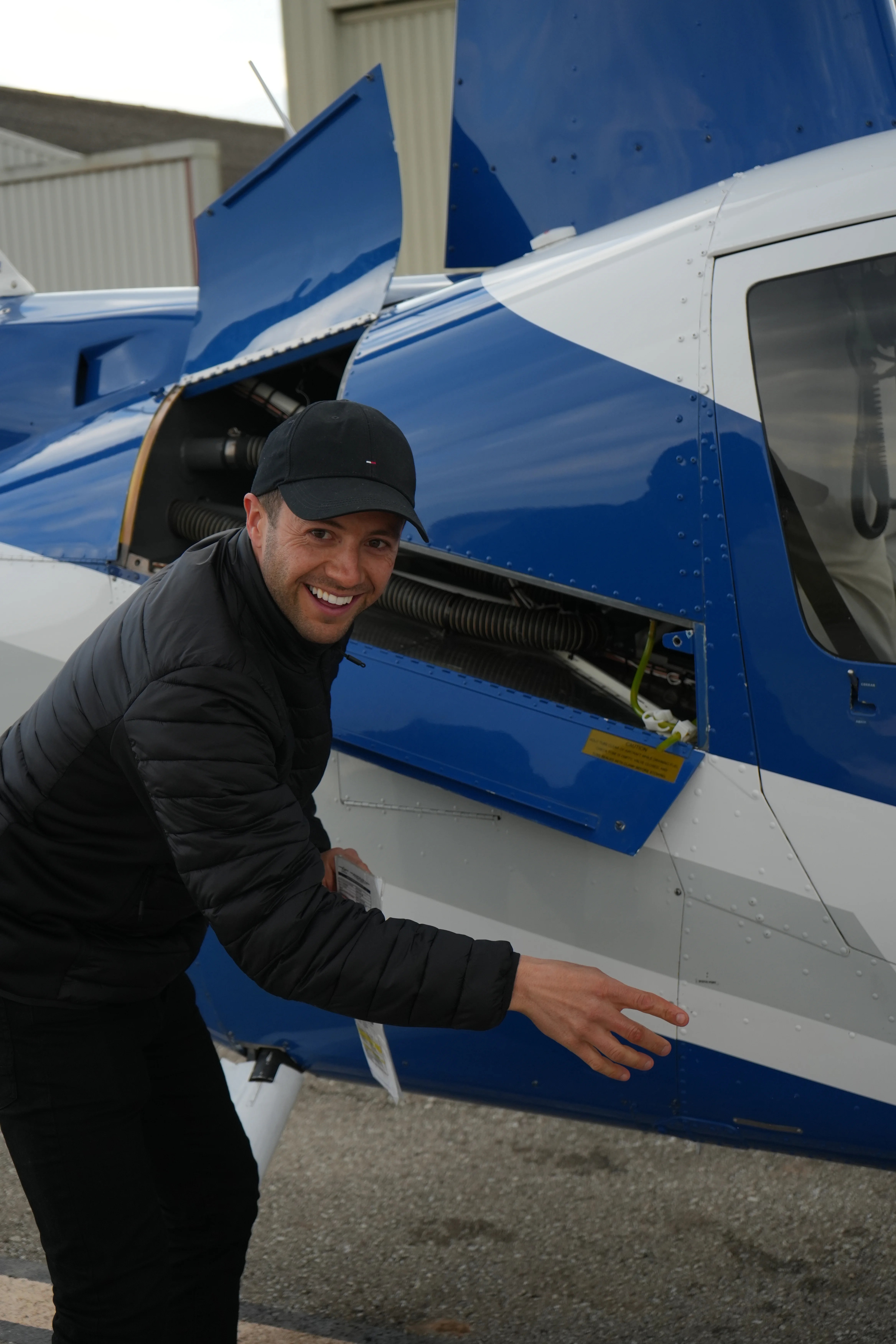 David Tejeiro helicoptero