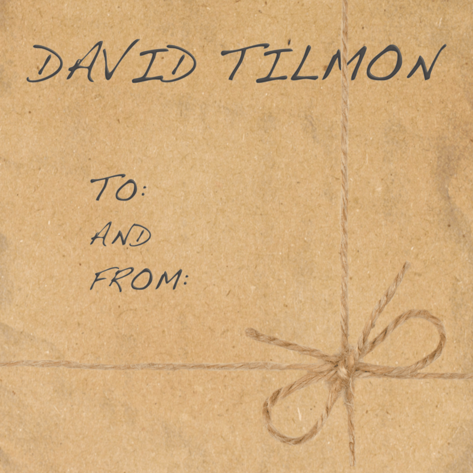 To And From, CD