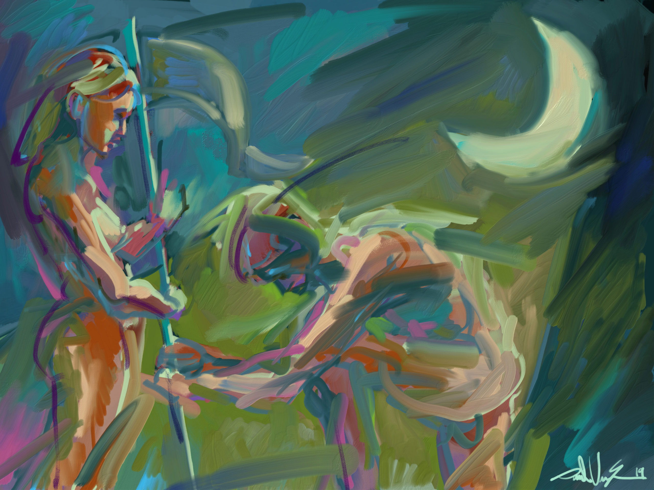 Where No Flag Has Flown - Digital Art, 2019