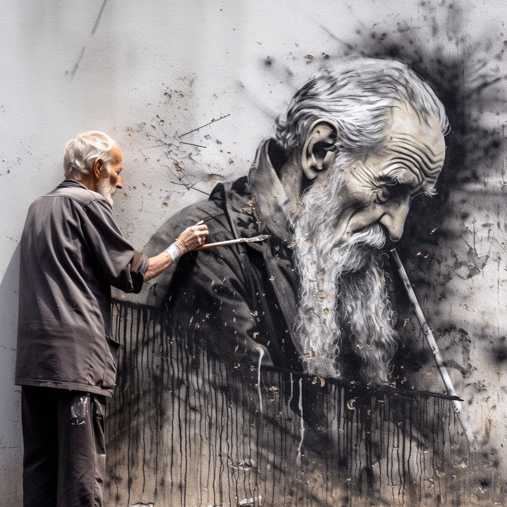 Narcissus, AI Art, 2023