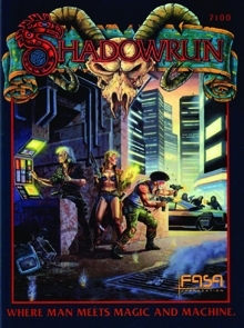 No game ever had a more 1989 cover than Shadowrun