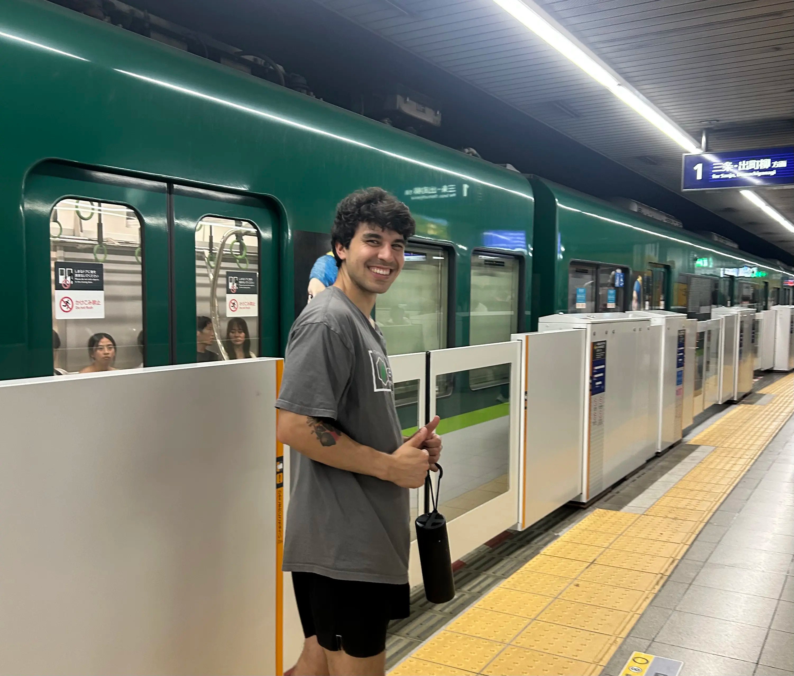Kyoto Metro Train Platform Doors David William Rosales