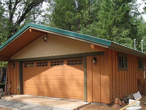 Craftsman Garage and Shop Floor Plan design by David Wright Architect