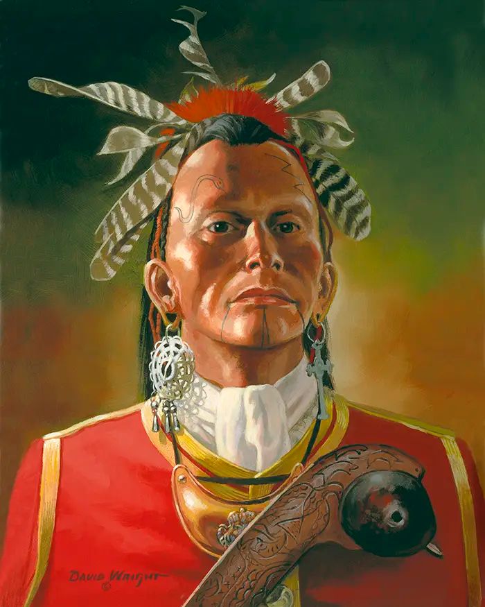 Category American Indians David Wright Art - Premium Colorful Texture Gallery - 8K