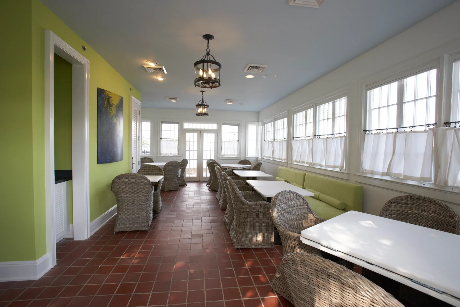 Spring house restaurant, kitchen and bar