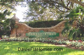 Forest ridge in davie florida