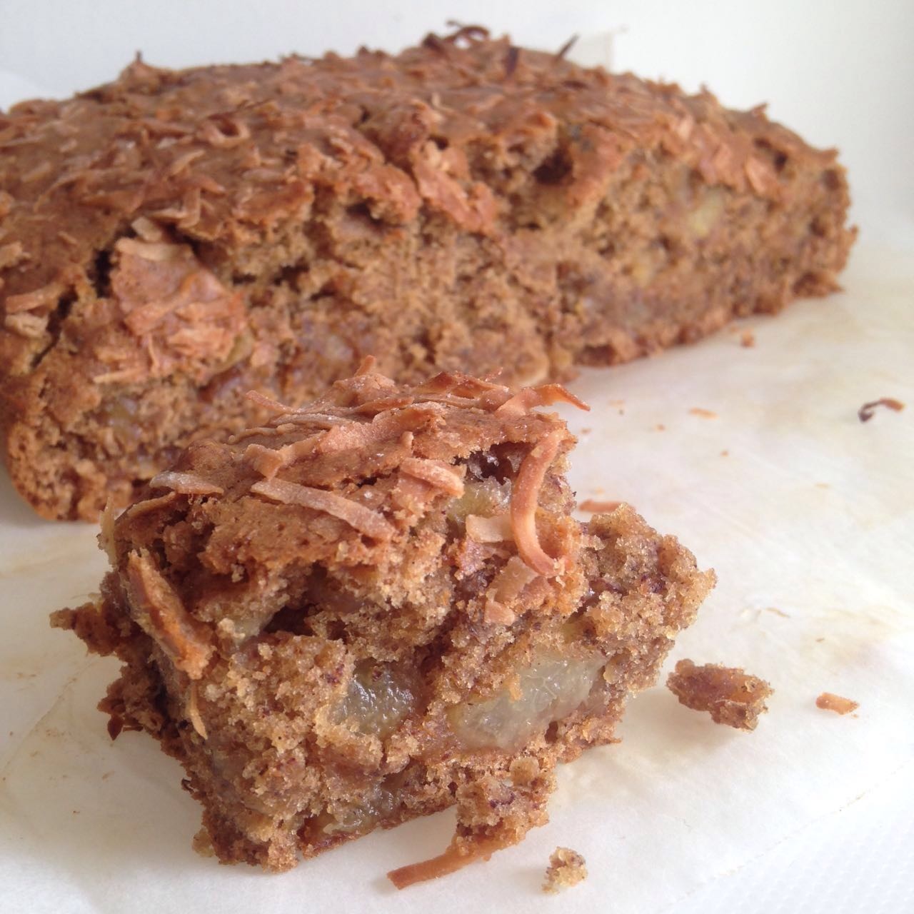Asian Pear Ginger Cake