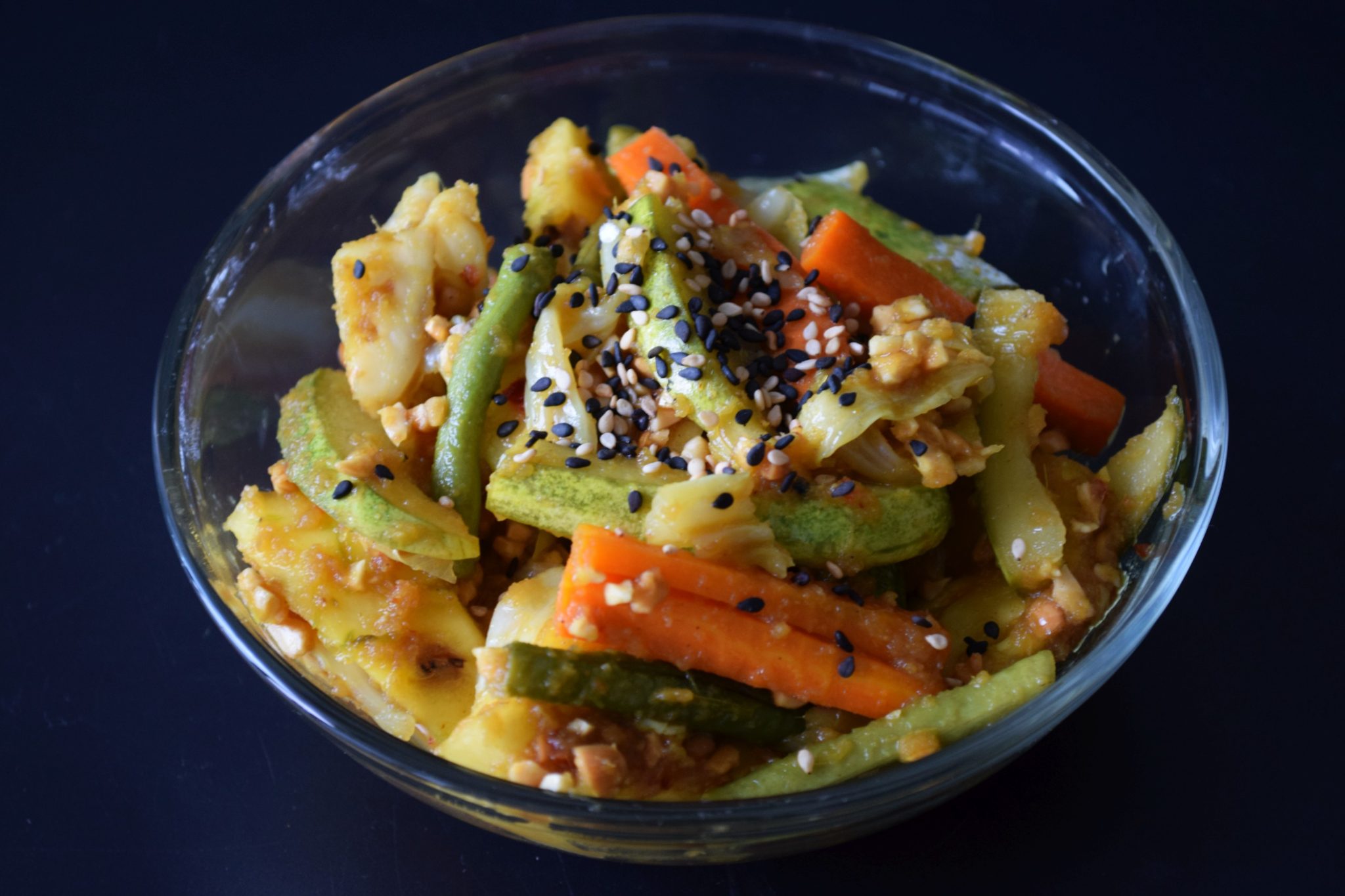 Nyonya Acar (Malaysian Pickled Vegetables)