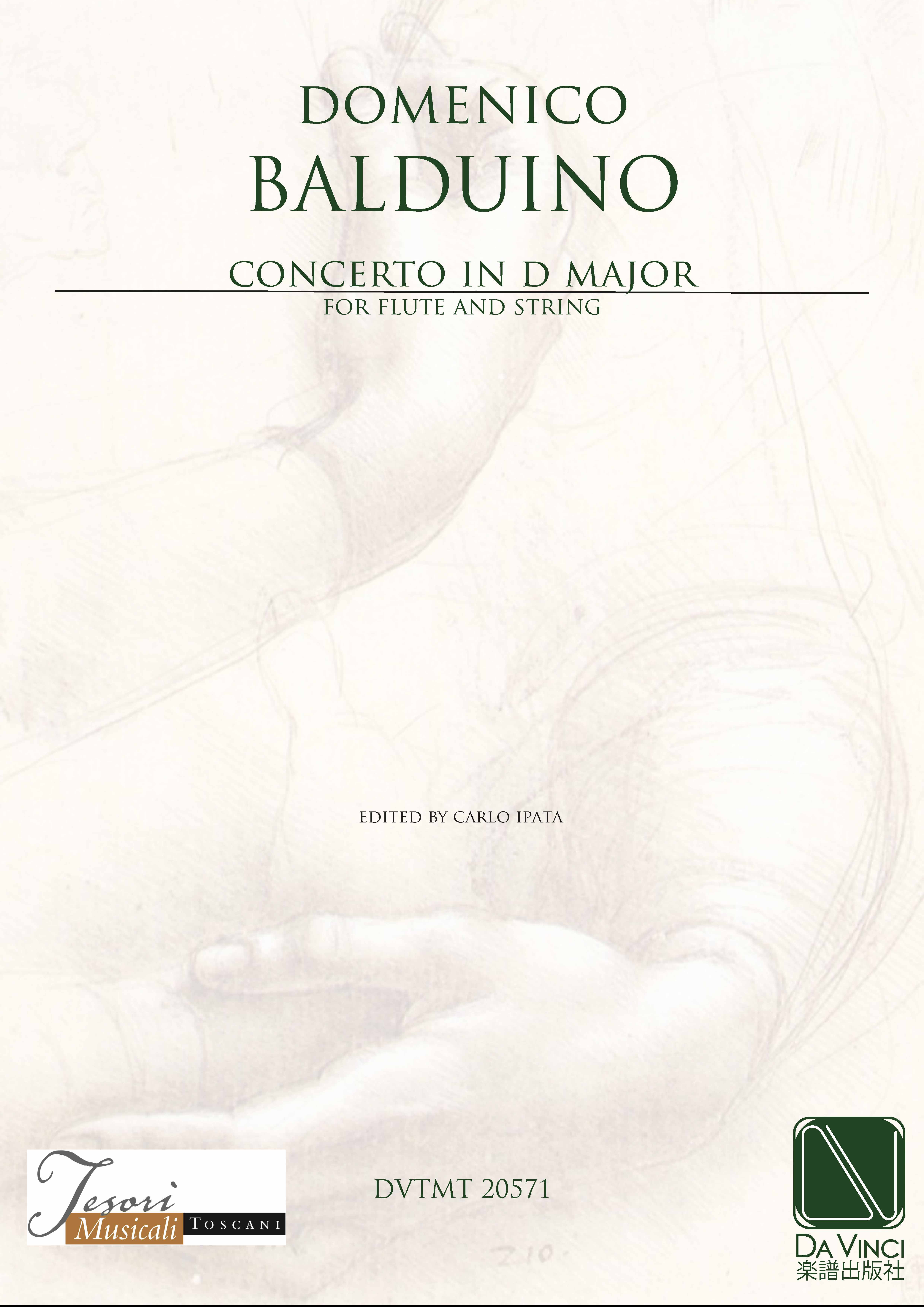 Balduino, Domenico: Concerto for Flute and string in E major