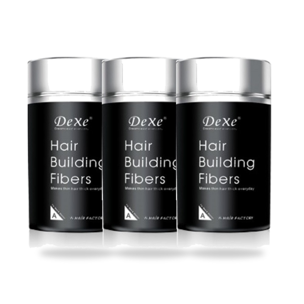 Pachet 3 x fibre de construcție păr Dexe 22 g