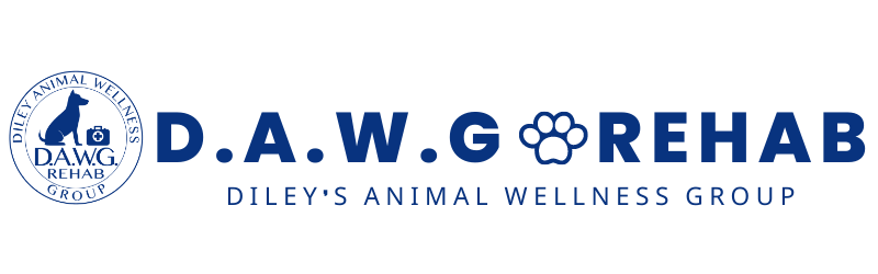 dawg rehab dileys animal wellness group logo