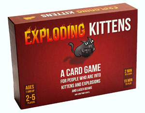 Exploding Kittens: A Card Game About Kittens and Explosions and Sometimes Goats