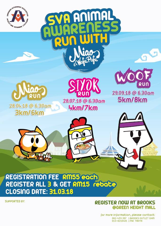 Sarawak Veterinary Association to hold Fun Run, Animal Awareness ...